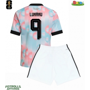 Belgien Romelu Lukaku #9 Bortaställ Barn VM 2026 Kortärmad (+ Korta byxor)